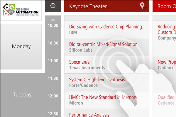 Cadence Conference Scheduler