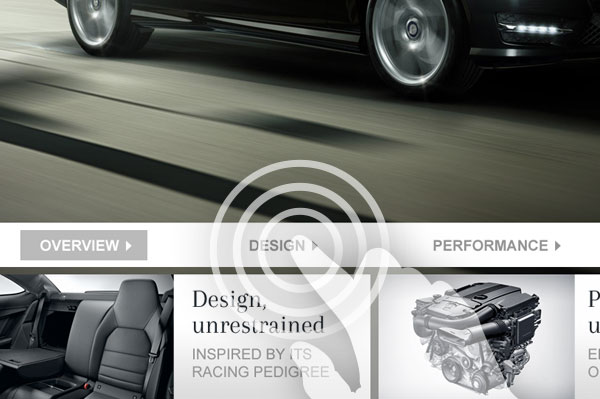 Showroom Touchscreen App