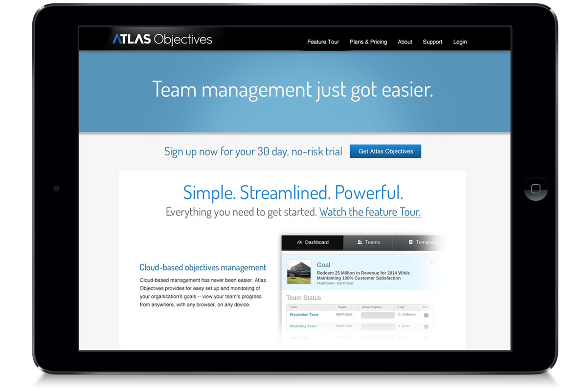 Atlas Objectives Website
