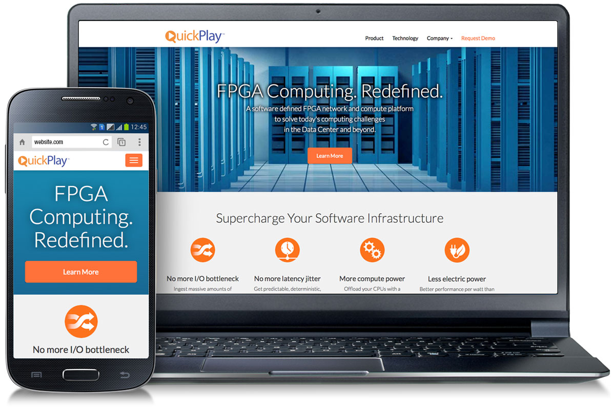 QuickPlay Product Website